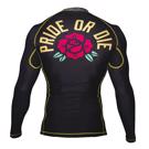 PRIDE OR DIE Stay Sharp RASHGUARD - BLACK